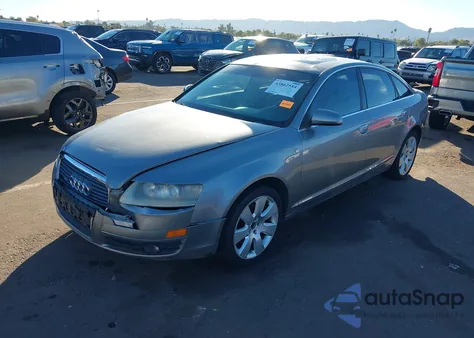2006 Audi A6 3.2 из США, поврежденный, VIN WAUDG74F06N039331